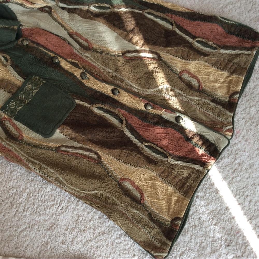 Women’s mixed yarns, collared, cardigan Coogi - Picture 5 of 6